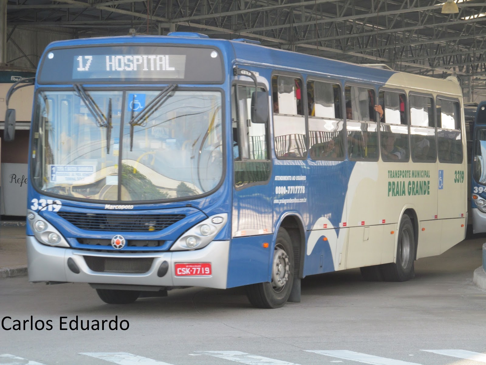 Litoralbus 12 Viação Piracicabana Praia Grande 3319