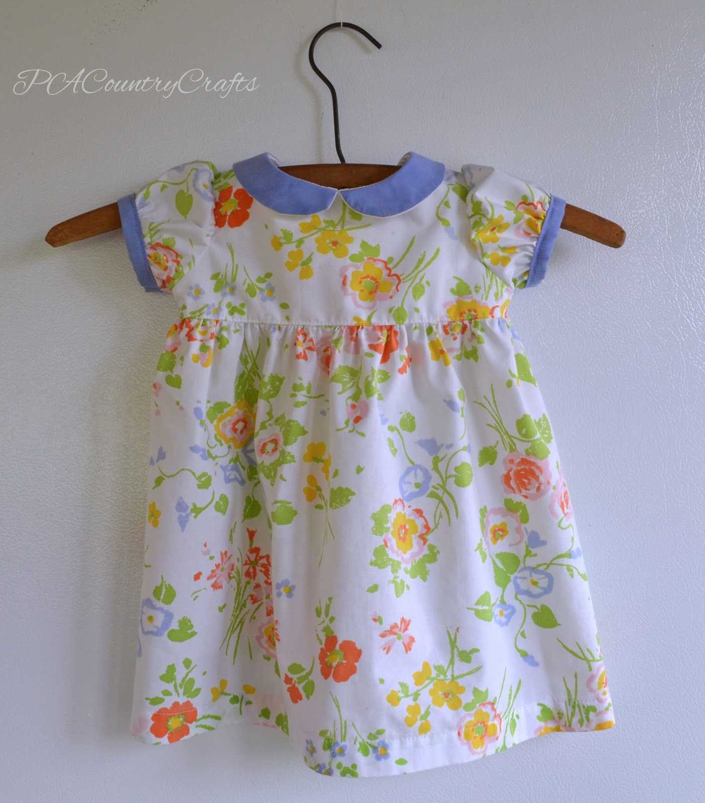 Vintage Baby Dress Collar Tutorial