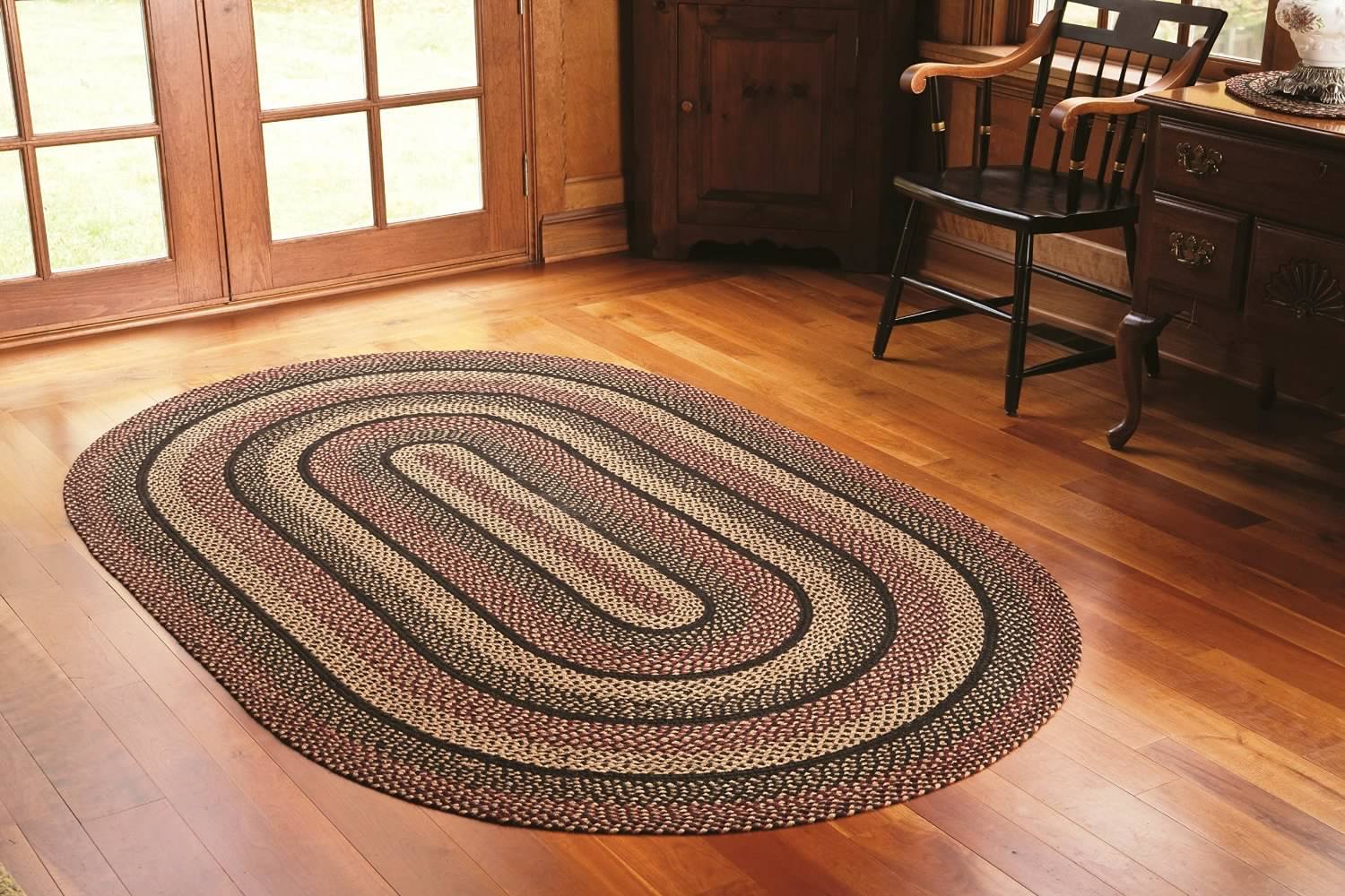 Crucial Design Classy Oval Braided Area Rugs Home Cheap Solution