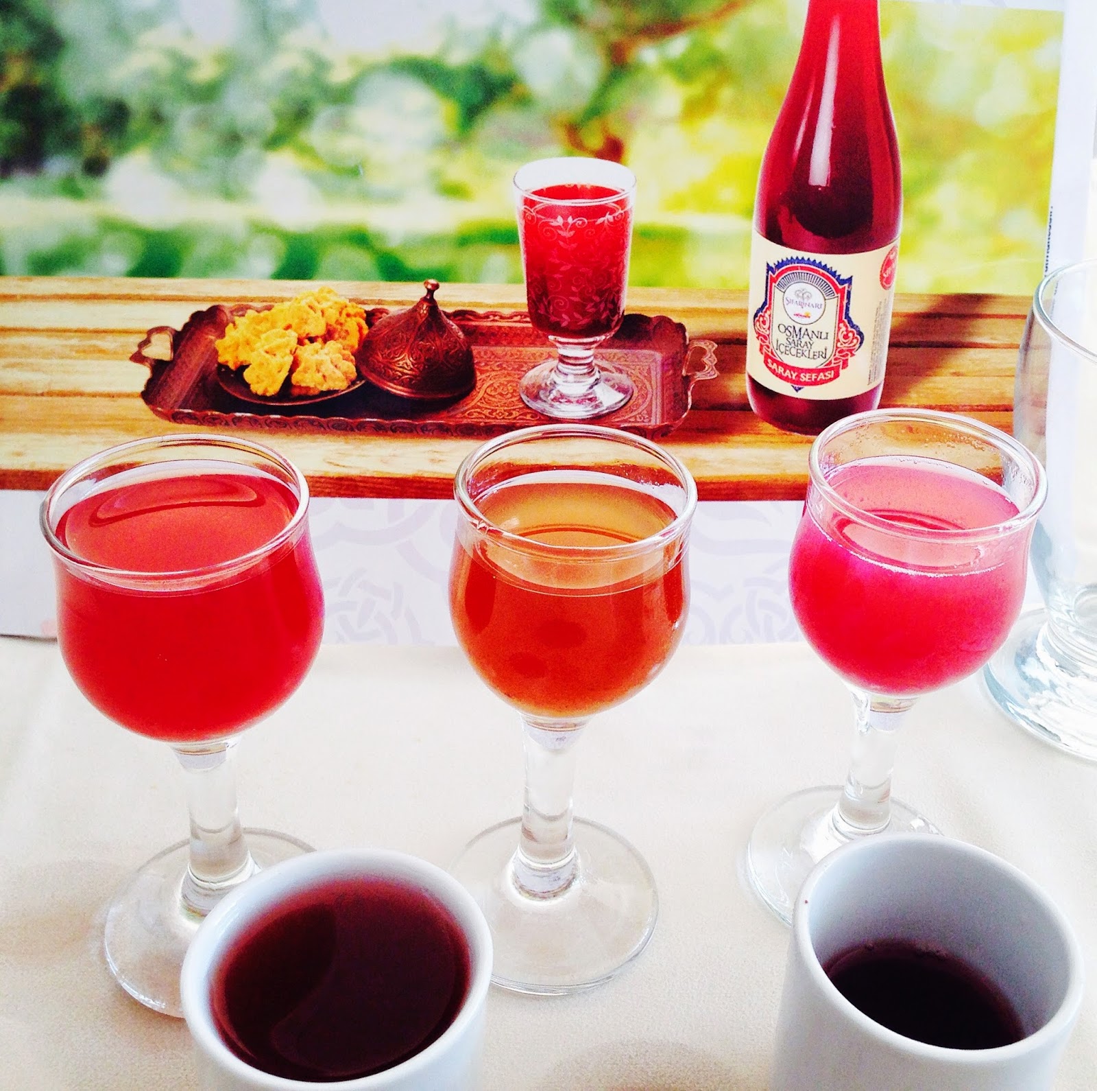 Osmanli Serbetleri Tadim Etkinliginden Gulluoglu Ankara Umitkoy 23 Agustos 2014 Cinar Agacim Blog