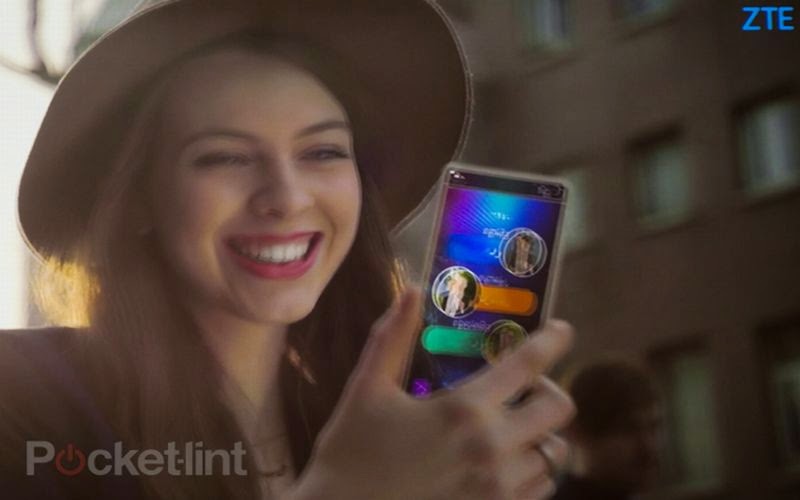 Smartphone Masa Depan ZTE Miliki Layar Transparan Smartphone Masa Depan ZTE Miliki Layar Transparan