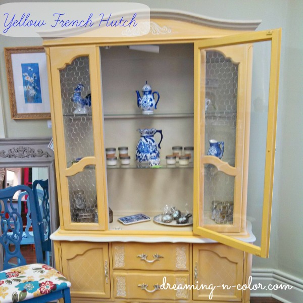 dreamingincolor Yellow French Hutch