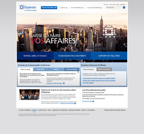Classy & Professional Financial Web Designs