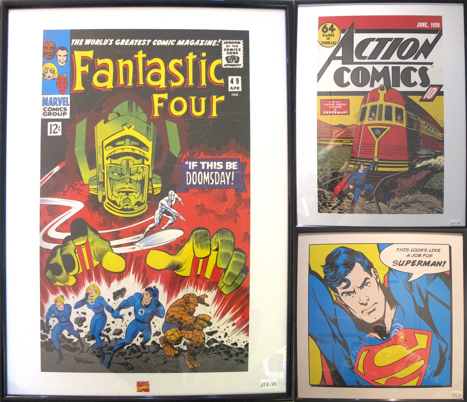 comic wall art