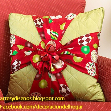DECORACIÓN DE COJINES NAVIDEÑOS 2015 by artesydisenos.blogspot.com DECORACIÓN DE COJINES NAVIDEÑOS 2015 by artesydisenos.blogspot.com