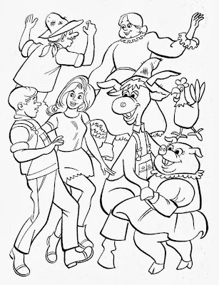 and everything else too: Hee Haw Coloring Book ('70)