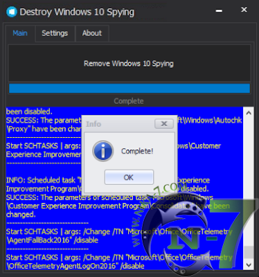 Destroy Windows 10 Spying 1.5.0 Build 693 Final Destroy Windows 10 Spying 1.5.0 Build 693 Final