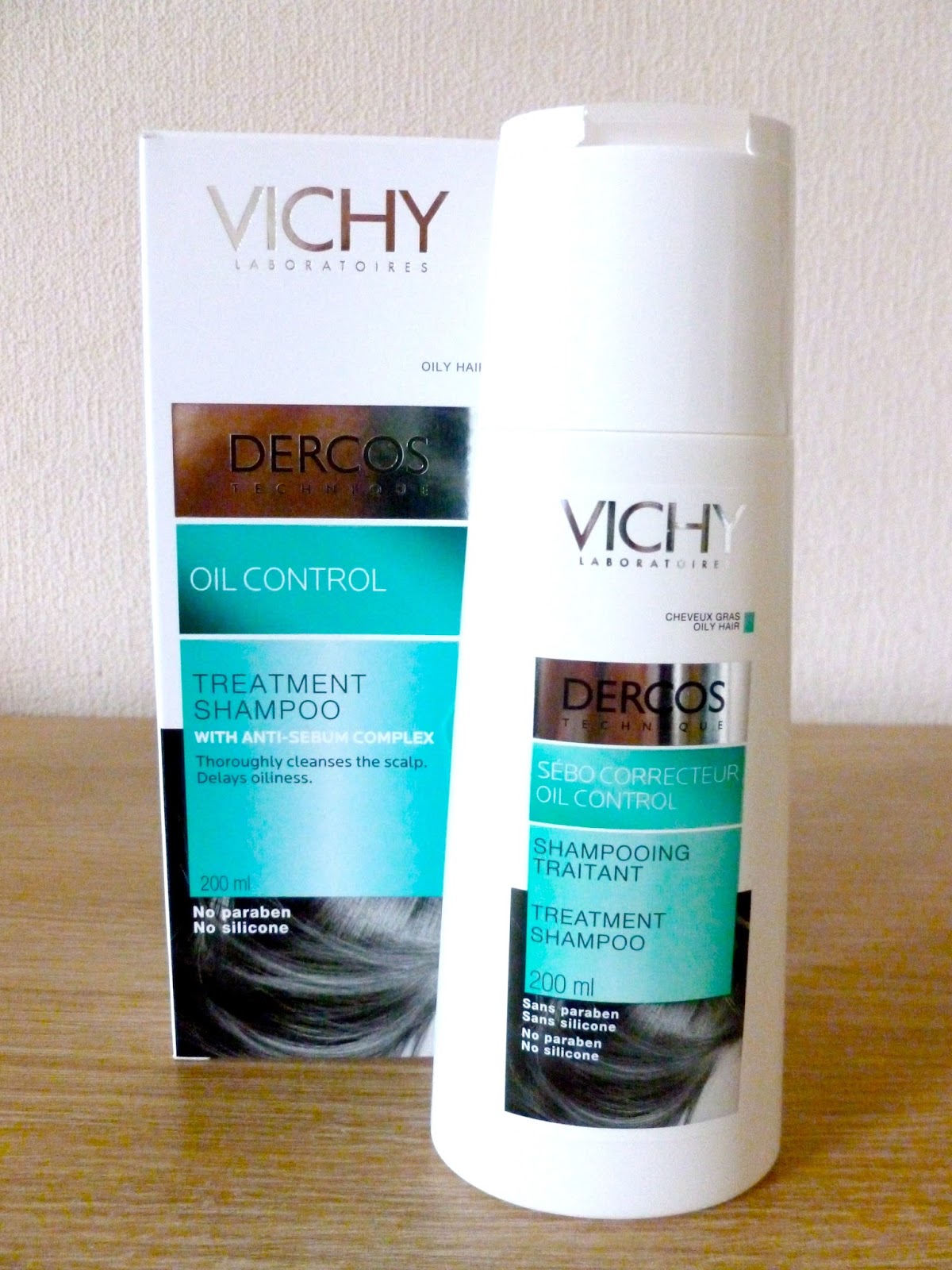 Vichy Dercos Oil Control Treatment Shampoo Mammaful Zo Beauty