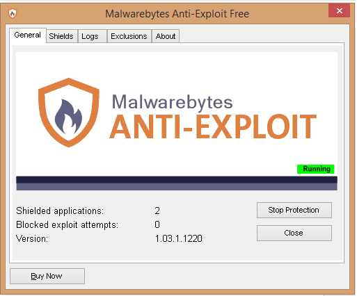 Malwarebytes Anti-Exploit إصدار جديد من برنامج الحماية العملاق Malwarebytes Anti+exloit
