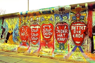 Berlin Wall Indiano Art Graffiti Photos Indiano Berliner Mauer