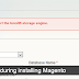 Problems and solutions during installing Magento