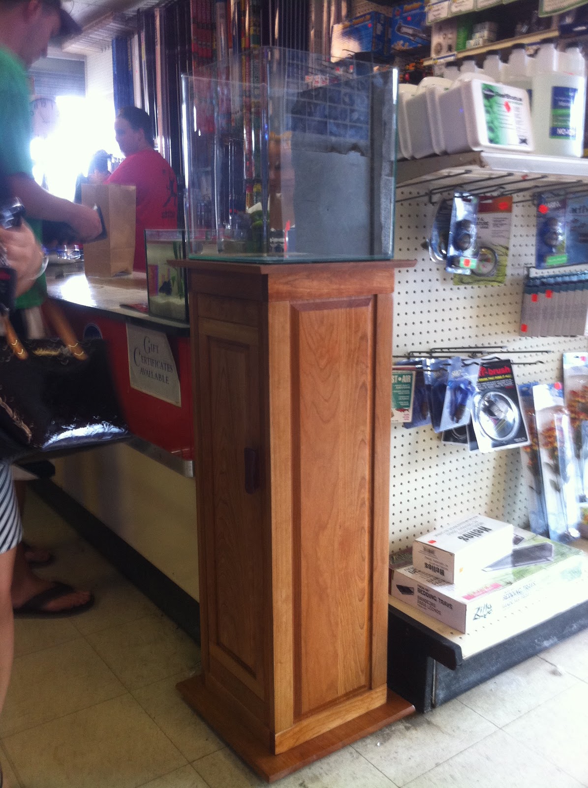 IDVW Design The Fluval Nano Stand arrives at Skipton Unique Aquaria