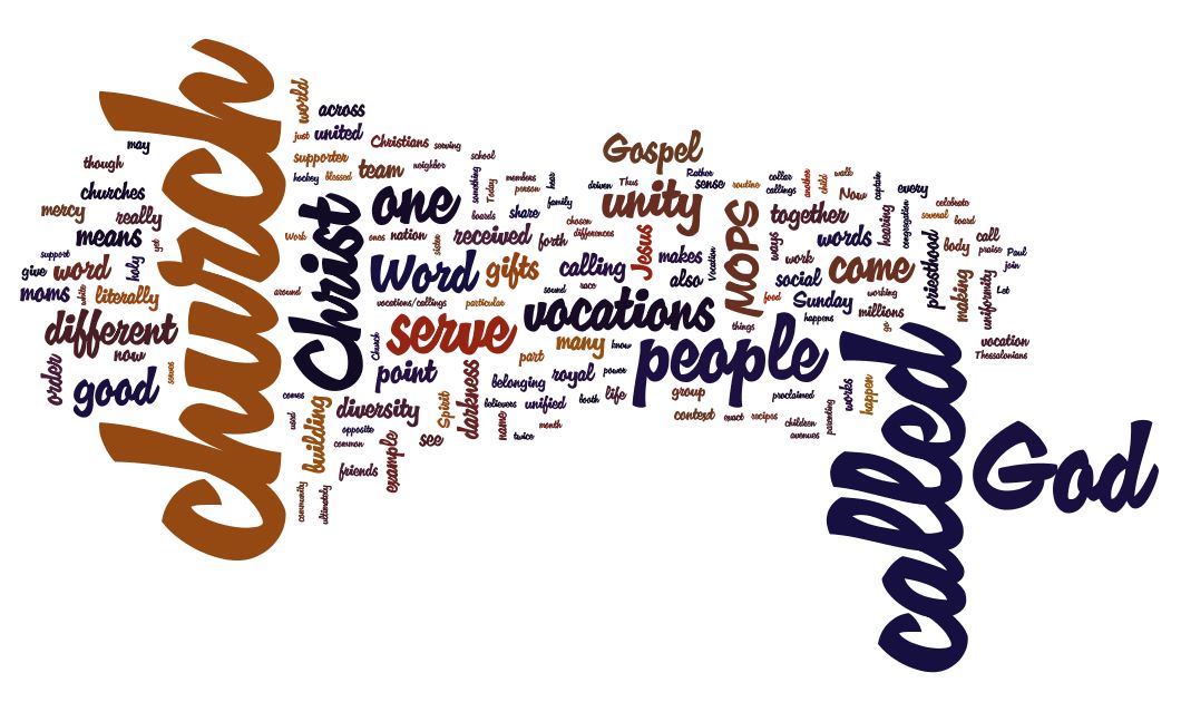 Vocation God At Work In Your Calling To The Church PM Notes