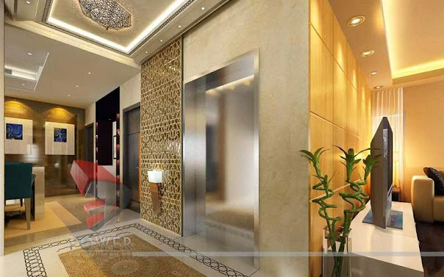 Traditional Look of Lobby & Interior