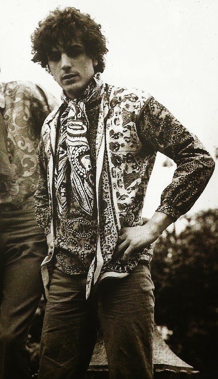 1960s vintage Fairy Ring paisley shirt / Psych / Mod / Syd Barrett
