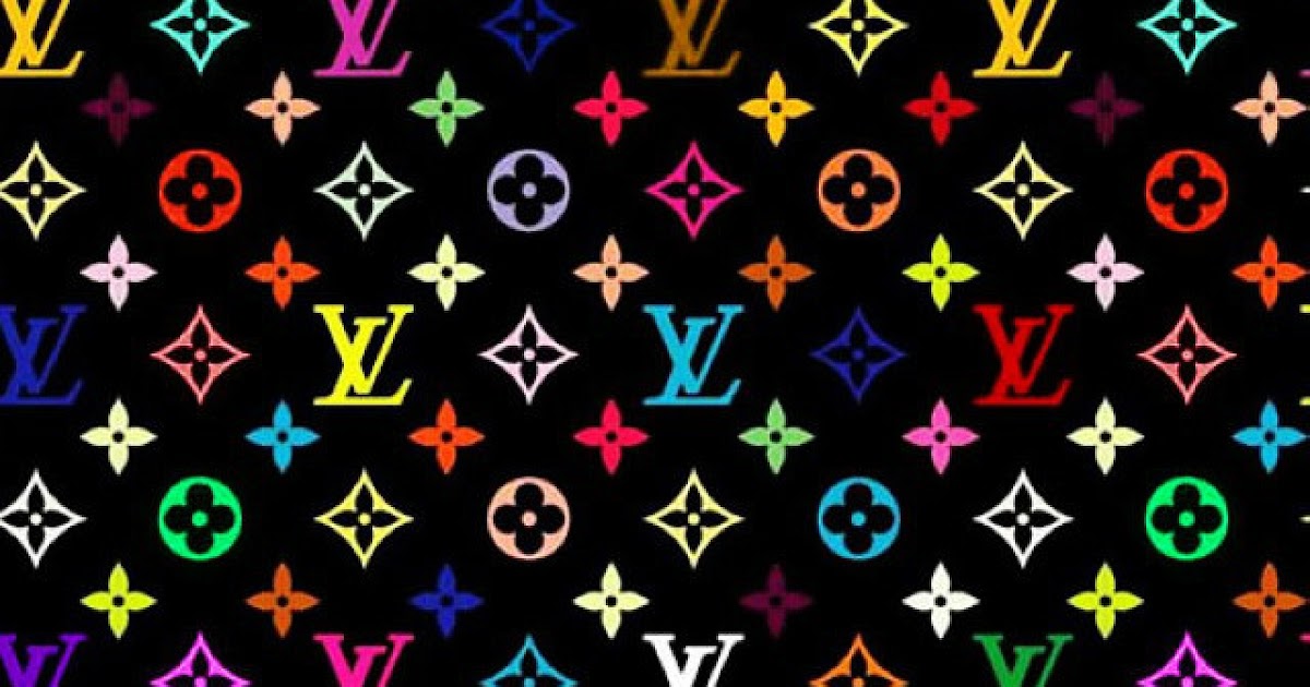 Android Best Wallpapers: Louis Vuitton Patterns On Black Background