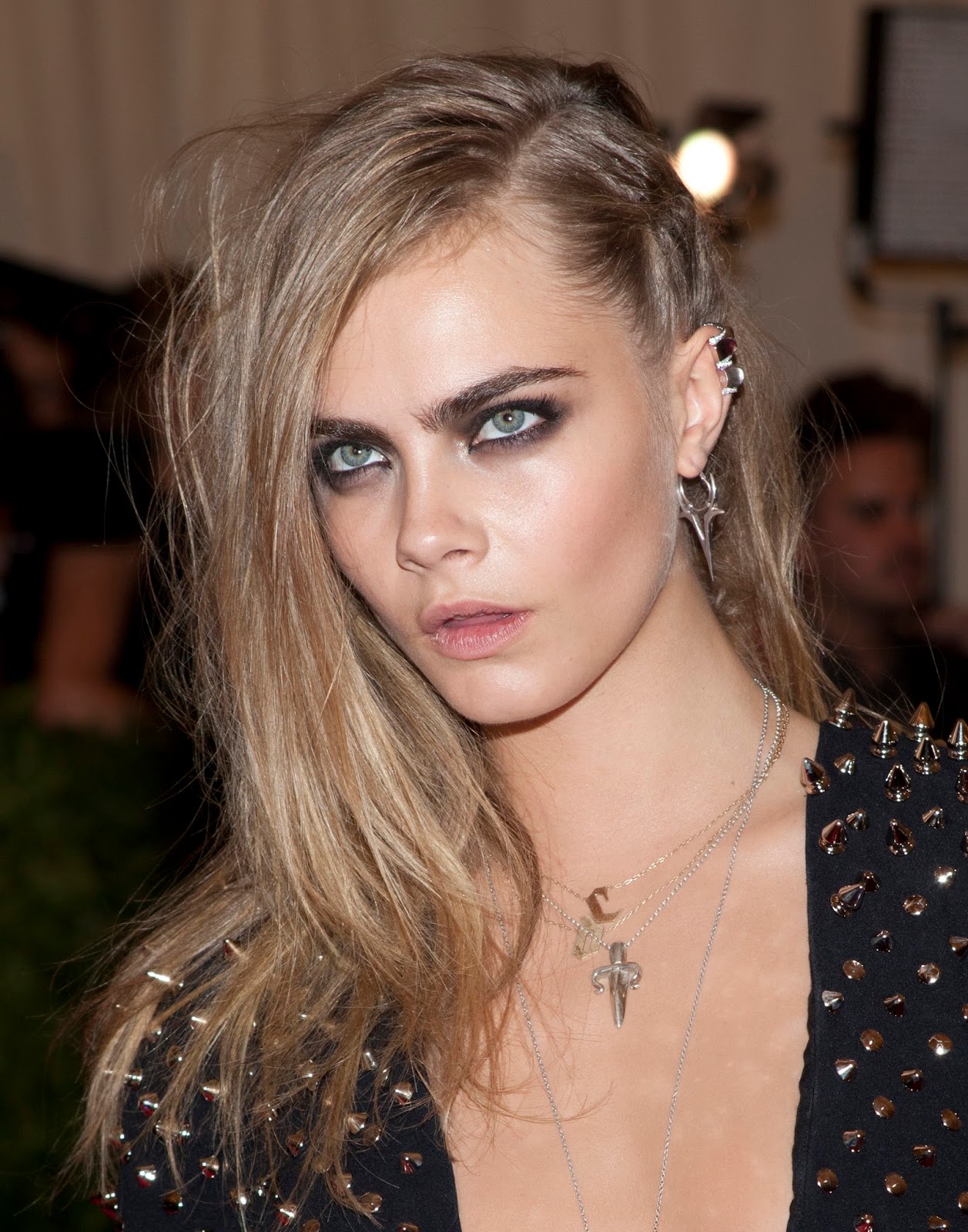 Cara Delevingne Wardrobe Malfunctions Hot Cleavage Show