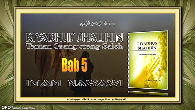 Riyadhus Shalihin Bab 5 Muraqabah