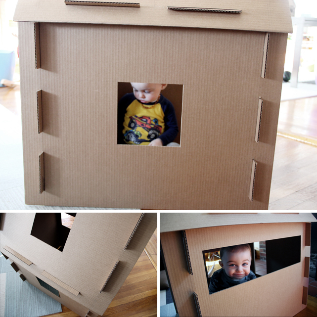 diy cardboard playhouse plans