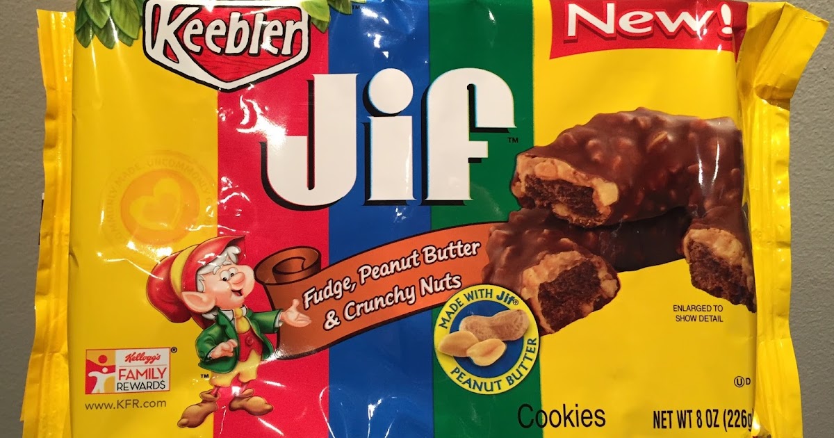 Keebler Jif Peanut Butter Cookies / キーブラー ジフ ピーナッツバター クッキー I'm Made