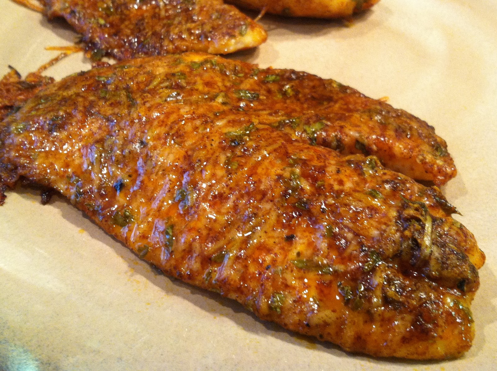 Low Carb Layla Parmesan Crusted Tilapia