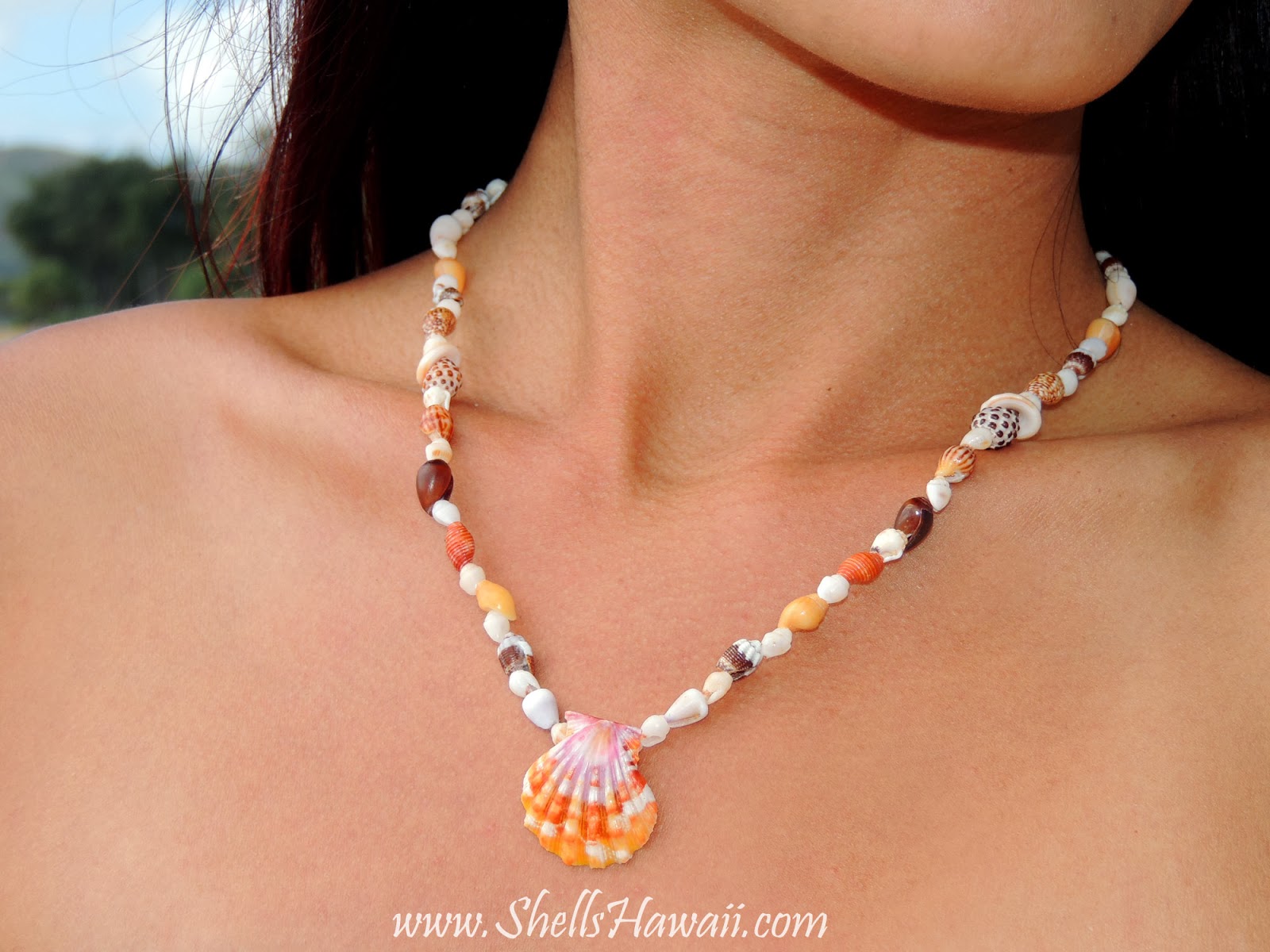 Kahelelani & Sunrise shell jewelry by.... Janjira Sunrise & Hawaiian