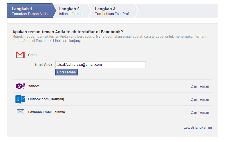 Cara Membuat Akun Facebook