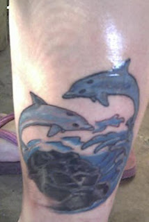 Dolphins Tattoo Design