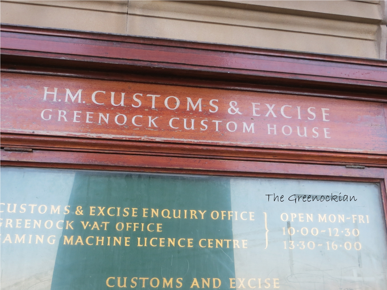 The Greenockian Greenock Custom House