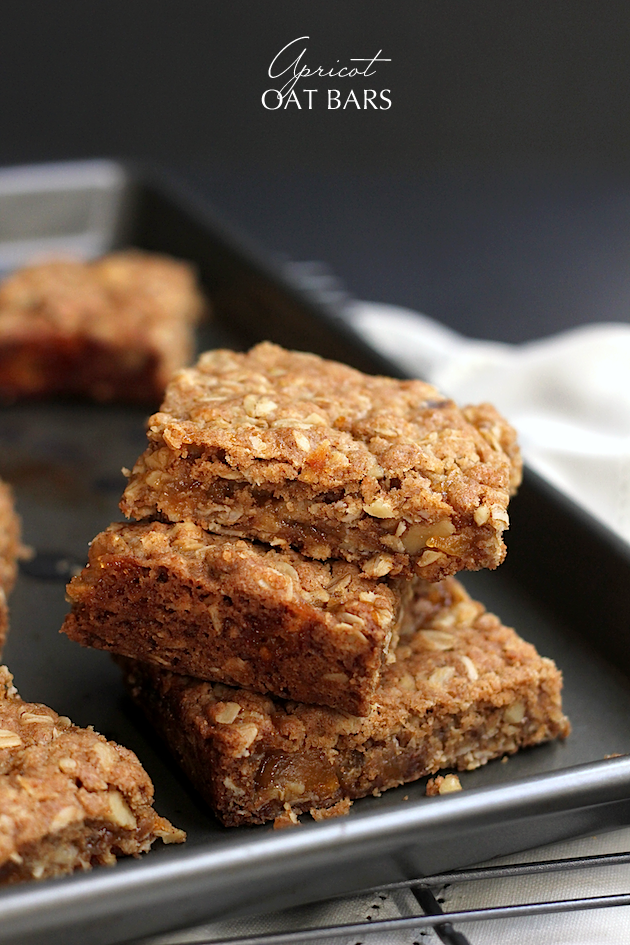 Savor Home APRICOT OAT BARS...