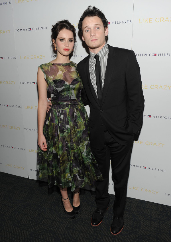Anton Yelchin New 2011 Girlfriend Felicity Jones Hollywood Stars Anton Yelchin New 2011 Girlfriend Felicity Jones Hollywood Stars