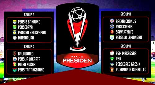 Inilah Jadwal Pertandingan Persib di Piala Presiden 2015