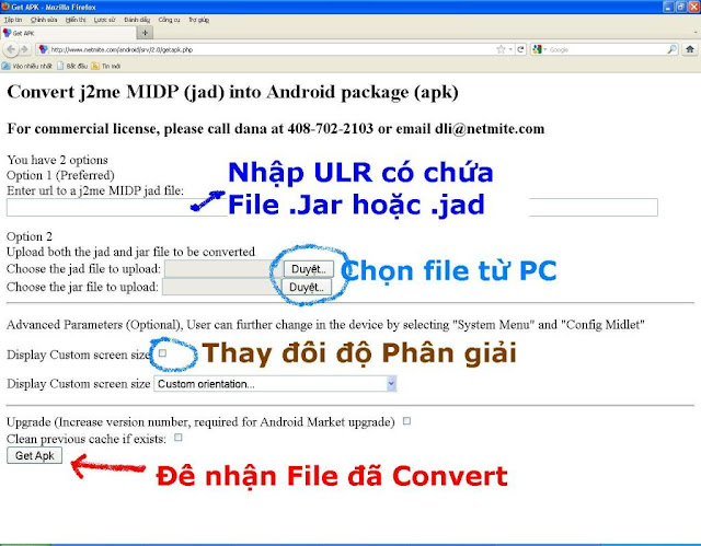 Hướng dẫn chuyển File *.Jar sang *.Apk để giả lập java