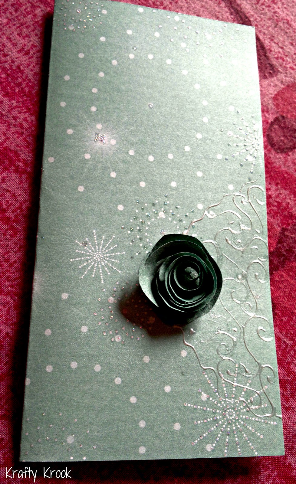 Krafty Krook Greeting Cards Crafted from fancy card stock paper!