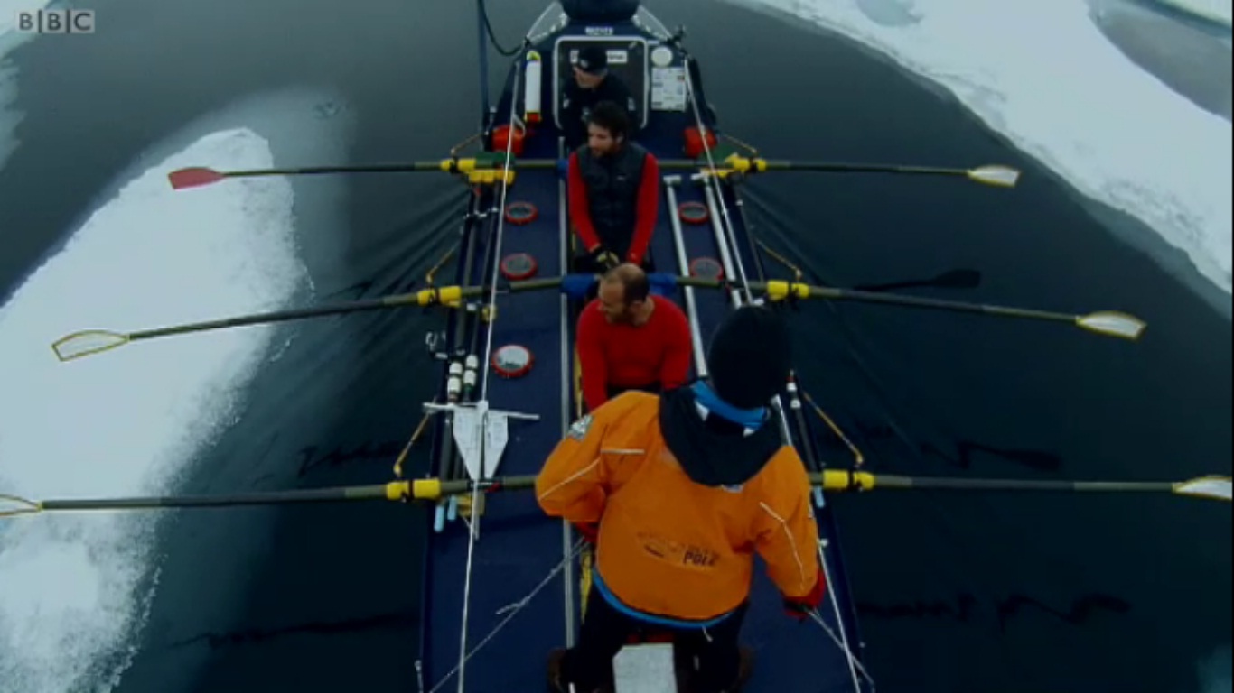 Captain JP's log After rowing to the pole, a rowing race across the Atlantic