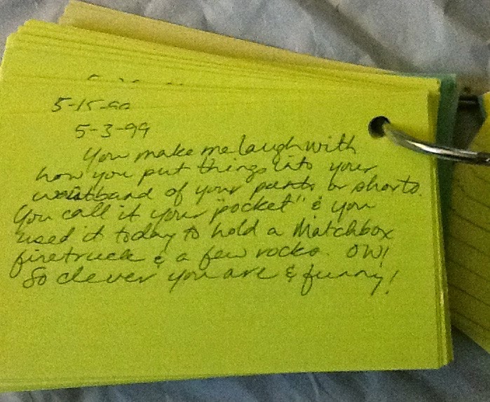 Sharing Our Notebooks Try This! Make an Index Card Journal