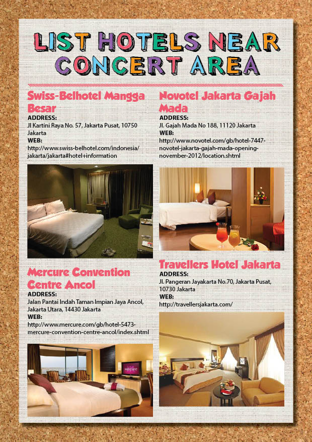 All Indonesian Hottest United Nearest Hotel From Jakarta Concert
