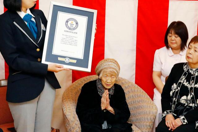 Una japonesa de 116 años, la persona viva más longeva del mundo