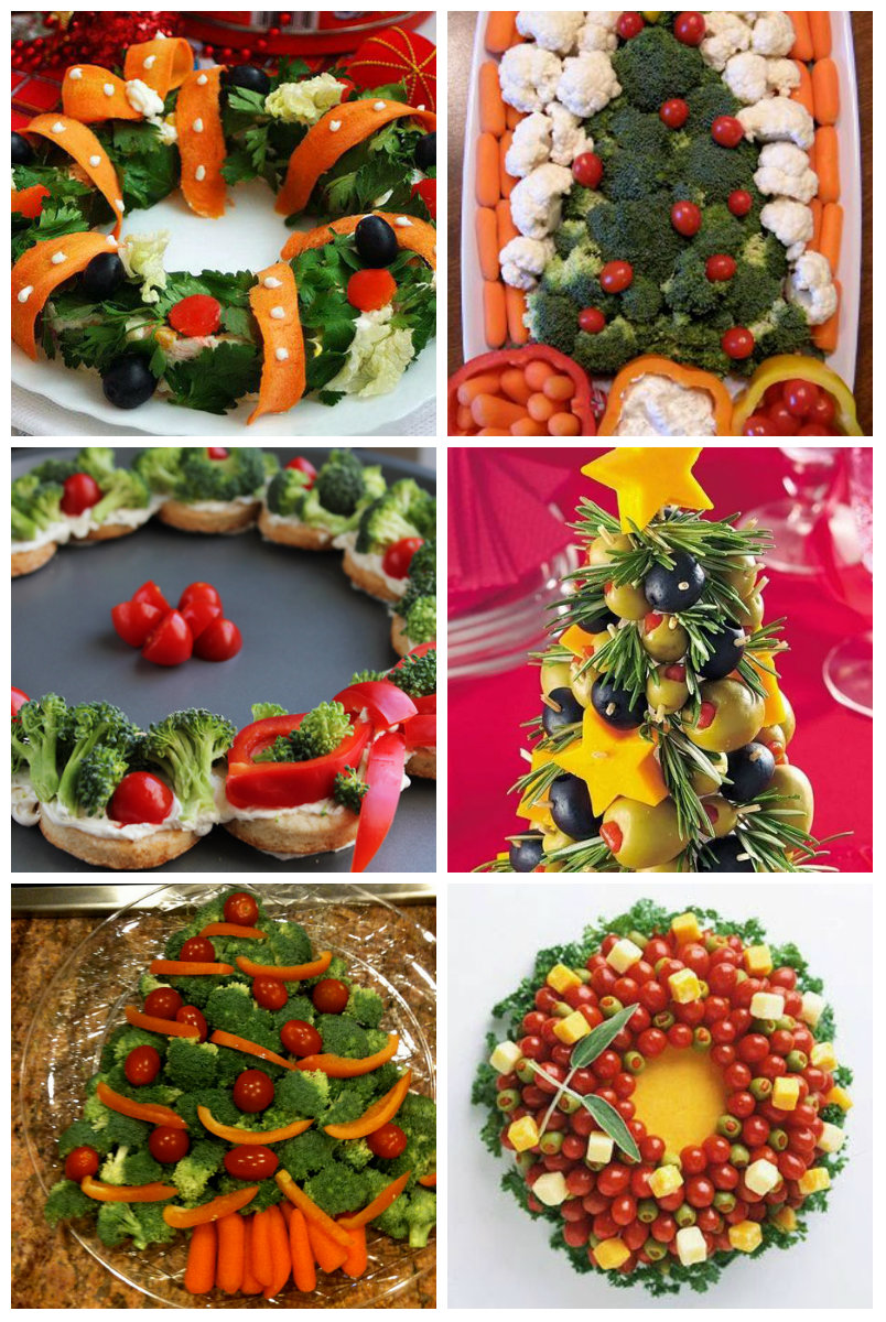 40 Idéias de saladas decorativa de vegetais e frutas para o natal | Blog  Casa e Decoração