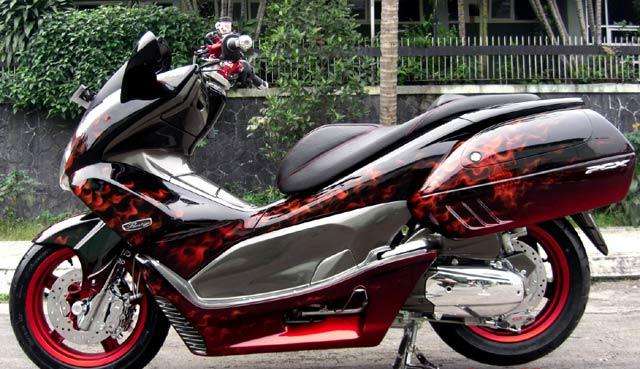 gambar foto modifikasi motor terbaru Honda PCX.jpg