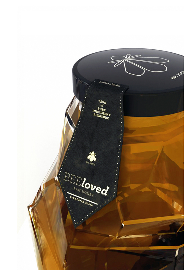 BEEloved honey on Packaging of the World Creative Package Design Gallery