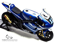1:12 scale Yamaha YZR-M1 GP11 Ben Spies