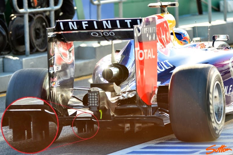 Somersf1 The Technical Side Of Formula One Bite Size Tech Red Bull Rb10 Diffuser