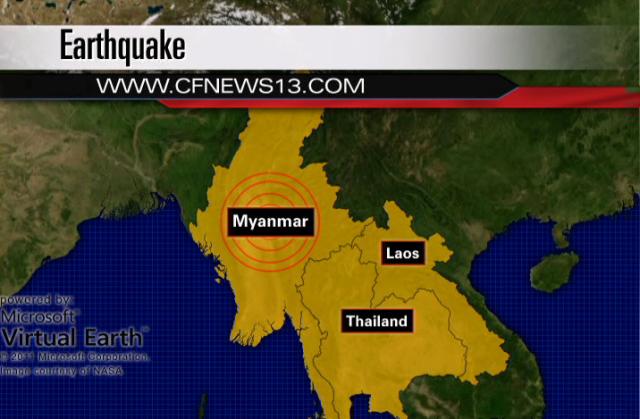 myanmar quake