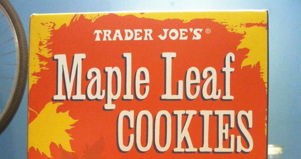 What's Good at Trader Joe's? Trader Joe's Maple Leaf Cookies