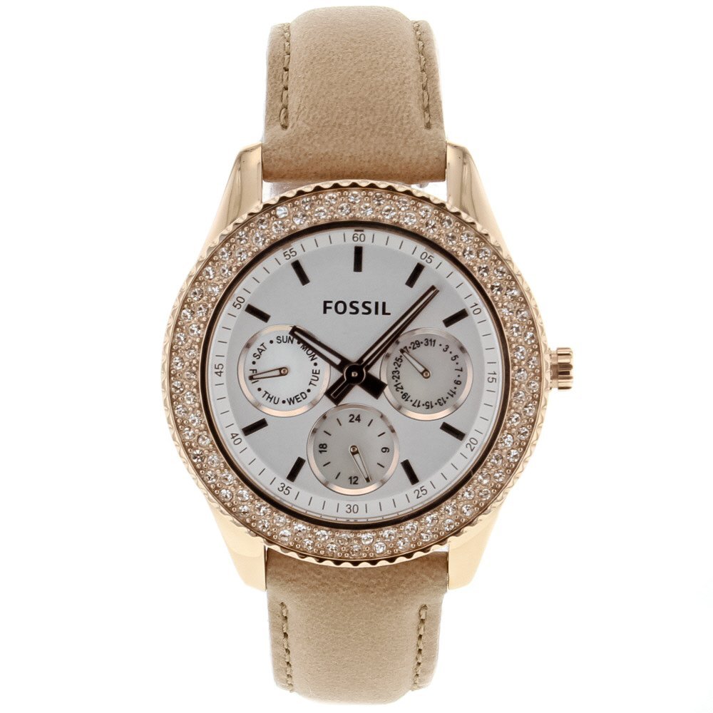 Boutique Malaysia: Fossil Women's Stainless Steel Analog White Dial ...