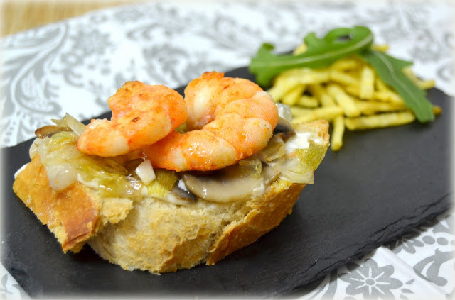 Pincho De Langostinos
