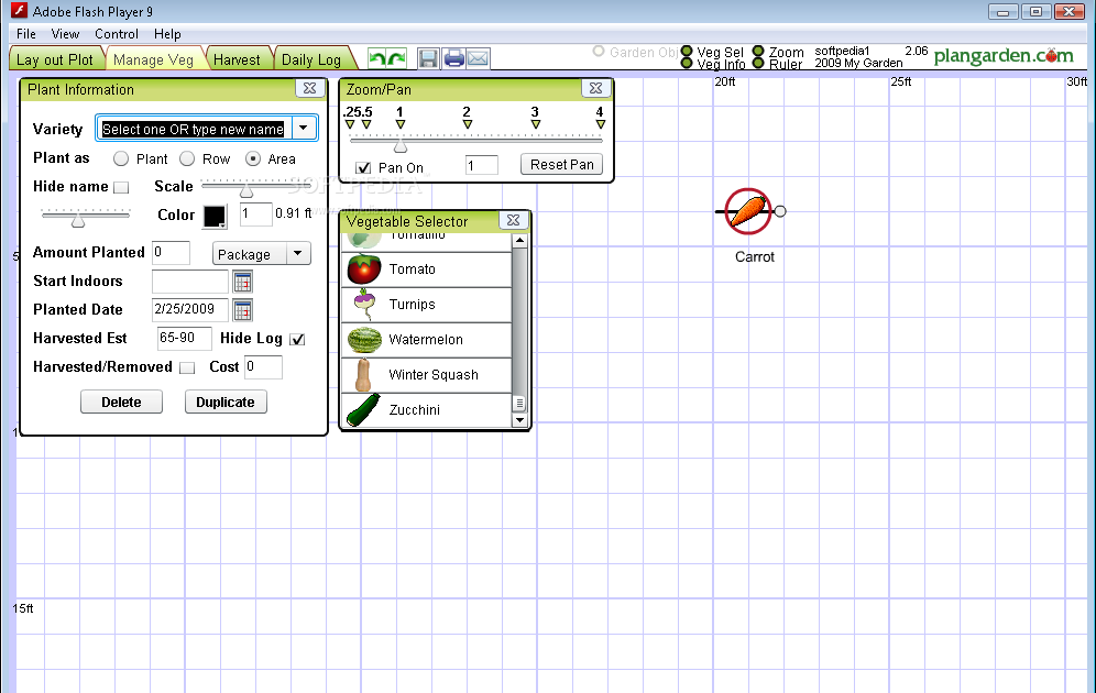 Plangarden Vegetable Garden Design garden design software Free