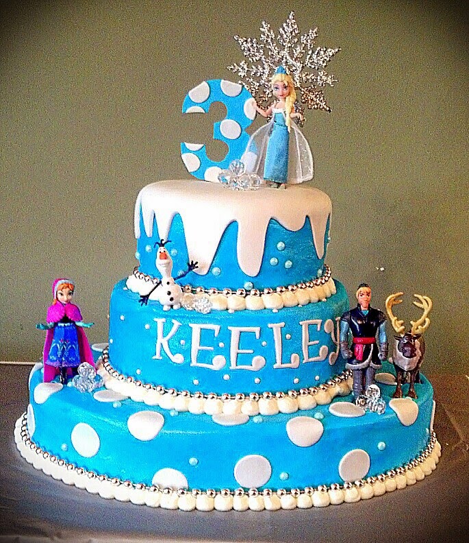 Southern Blue Celebrations: Frozen Party Cake Ideas ...