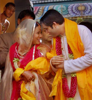 Varun Gandhi and Yamini Roy wedding photos